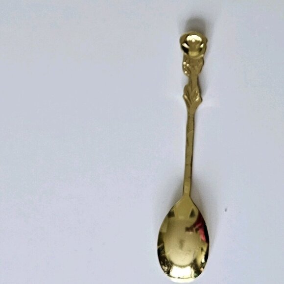 Vintage 1960s Souvenir Collectible Spoons Lot Of Six Westminster Abbey Countries - Picture 7 of 16